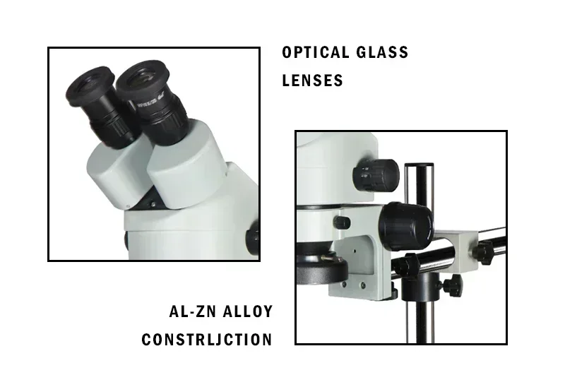 مجوهرات مجهر تكبير مجهر ستيريو لحام صائغ الذهب لنقش الإلكترون الاحترافي أعمال صنع المجوهرات