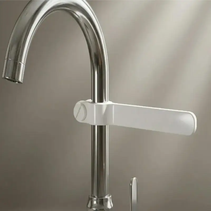 1Pcs Adjustable Faucet Towel Holder, No-Drill Universal Faucet Mount Rack, Kitchen Sink Dish Cloth Hanger & Drying Organizer