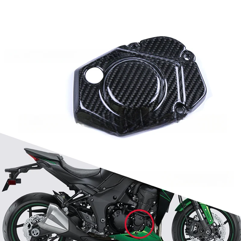 

ПрименимоKAWASAKI Kawasaki Z1000, детали для модификации мотоцикла, крышка двигателя из углеродного волокна, термостойкая крышка