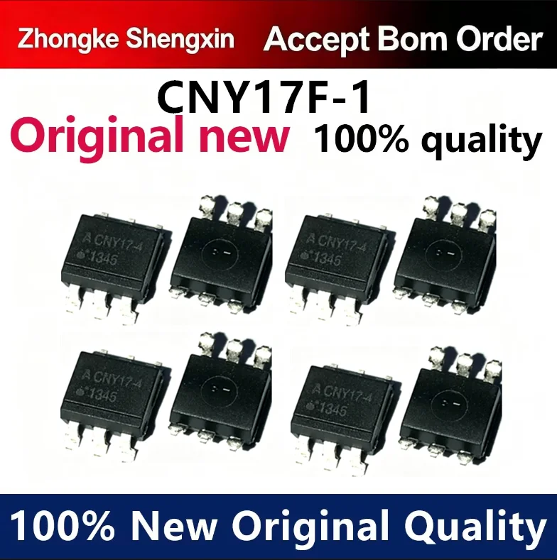 （5pcs-100pcs）Brand new original CNY17F-1 CNY17F-2 CNY17F-3 CNY17F-4 SOP6 patch optocoupler
