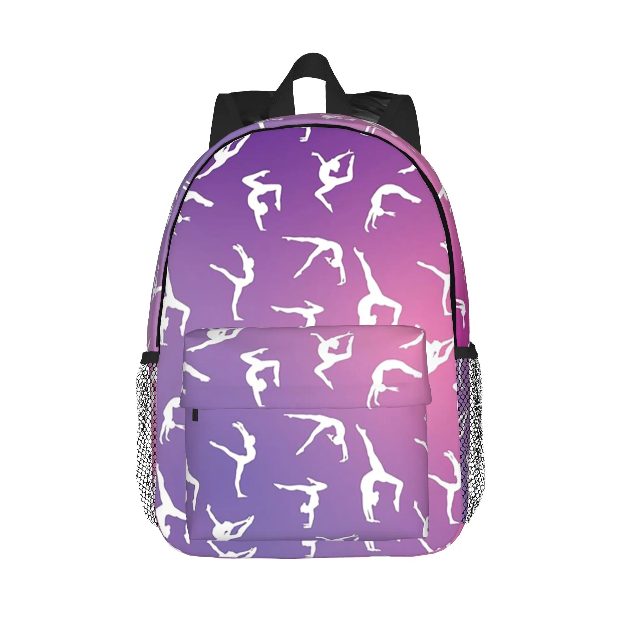 Dance Rhythmic Gymnastics Pattern Backpack Hot Sale Daypack Boys Girls BookBag Shoulder Bags for Men Women School Bag