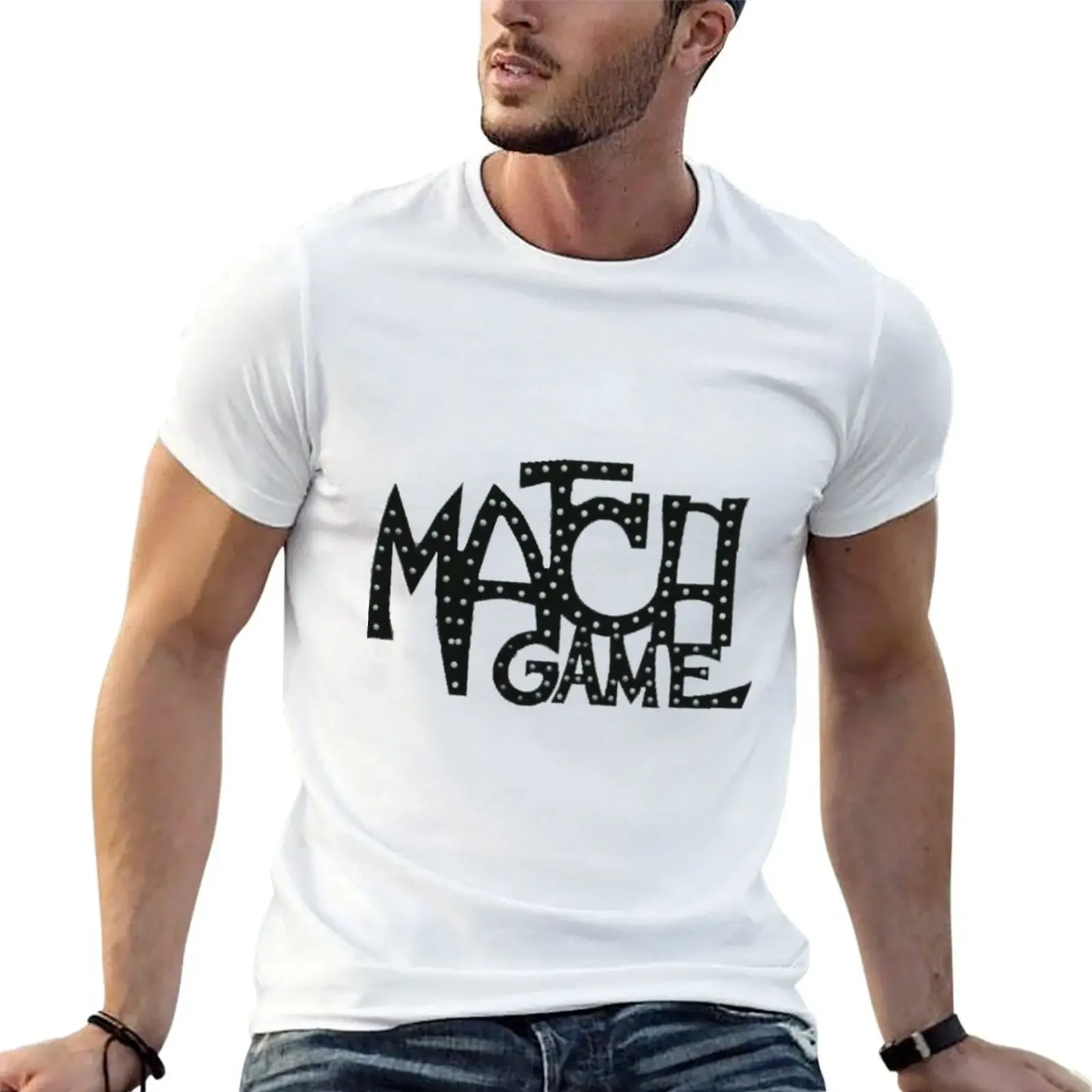 Match Game logo (1973-1978) T-Shirt anime figures luxury designer men clothes