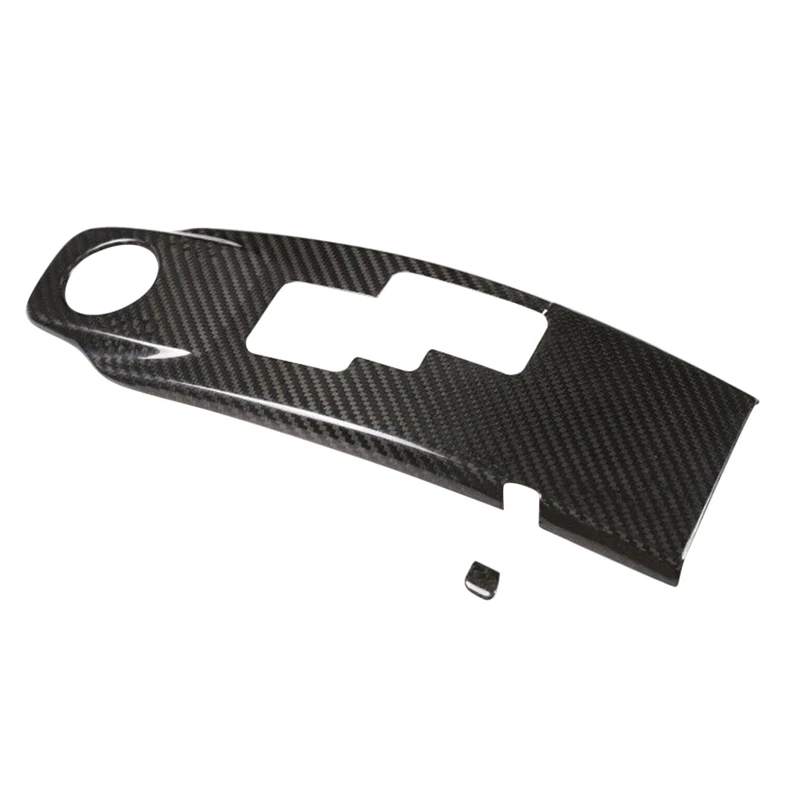 

Real Carbon Fiber Car Central Control Shift Gear Panel Cover Trim For Nissan GTR R35