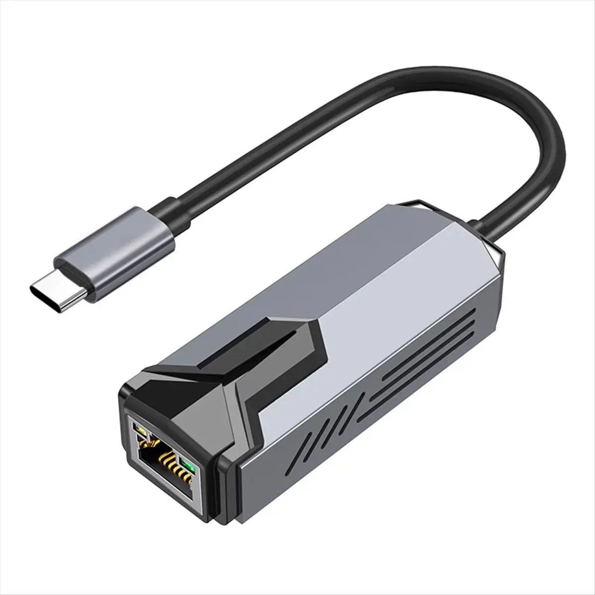 Welcome Deal~TYPE-C to 5Gbps Ethernet Adapter Gigabit RJ45 Network Card RTL8175 Compatible for NAS Win11 PC Gaming