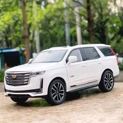 1:32 Cadillac Escalade Toys Cars Miniature Model Alloy Diecast 6 Doors Opened Vehicle with Light Sound Toy Boys Collection Gifts
