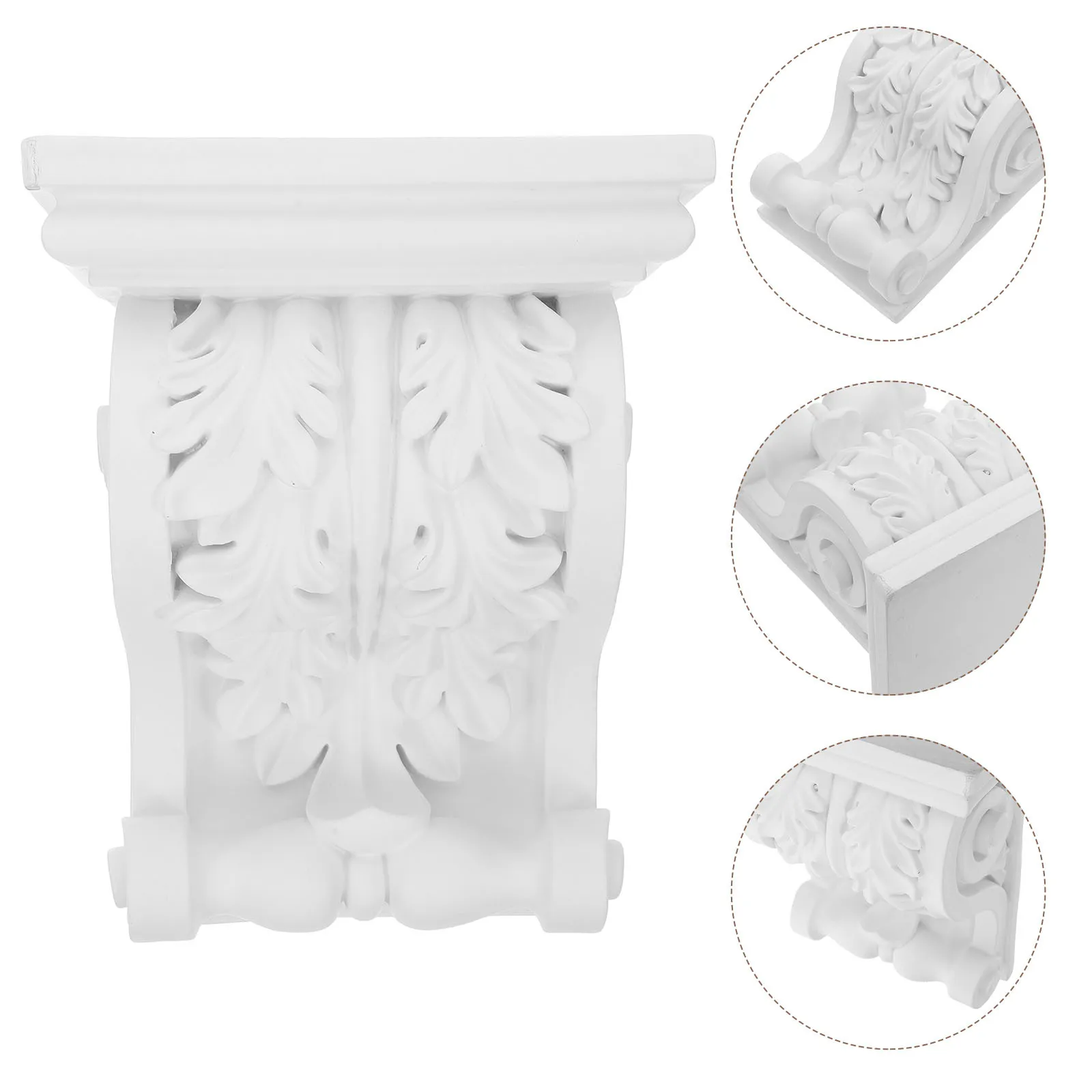 

PU Decorative Beam Corbel European Style Ceiling Corner Support for Doorway and Living Room French Inspired Wall Bracket Carving