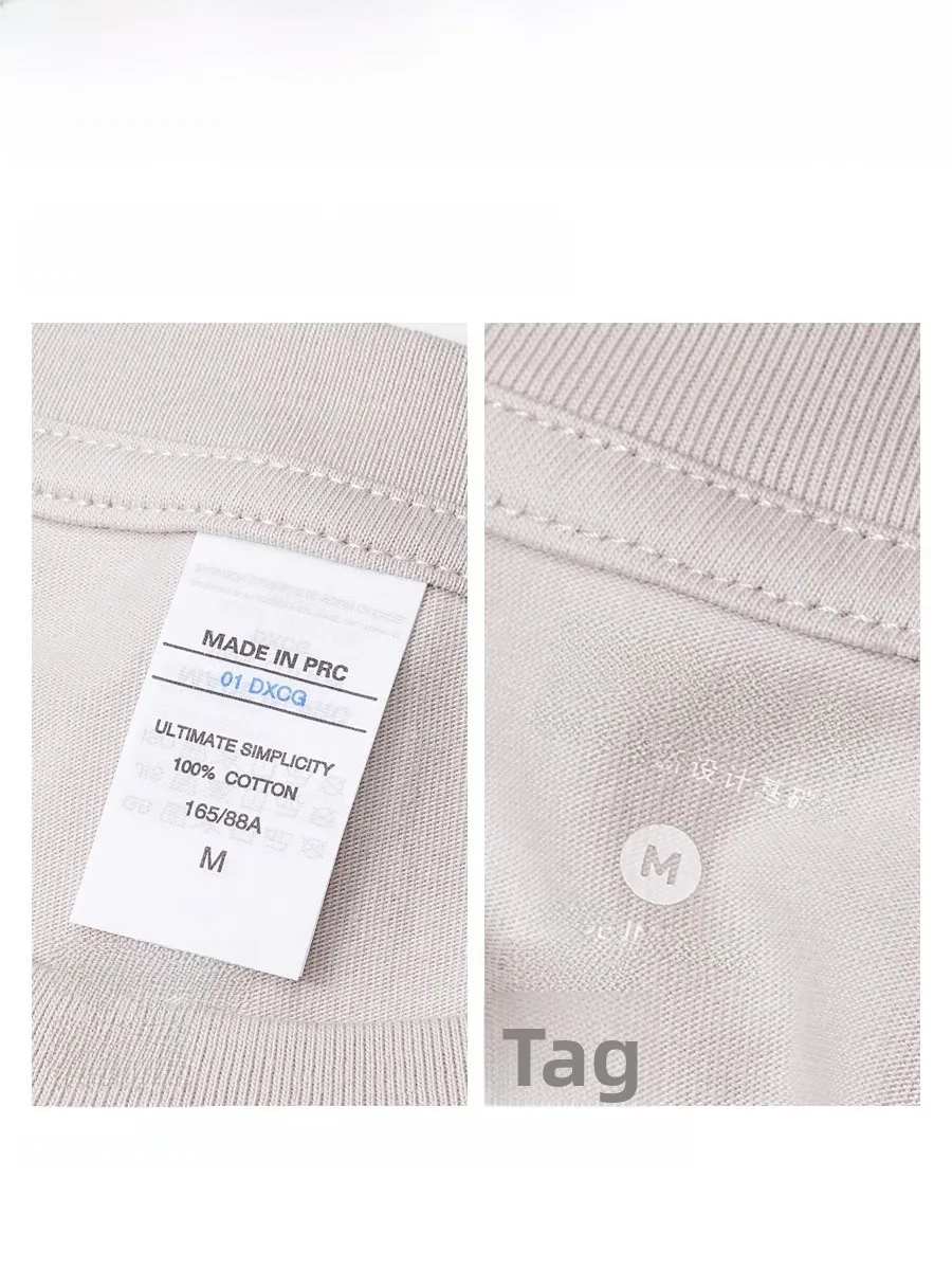 Pure Cotton Svel Fitn Tank Top Women's Summer Outdoor Wear Heavyweight Sport Street Sle Loose Fit round Ne T-irt