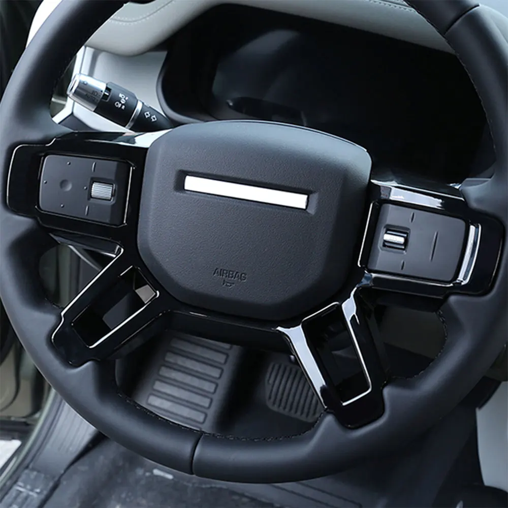 For 2020-2026 Land Rover Defender L663 car steering wheel decorative frame decorative stickers interior accessories