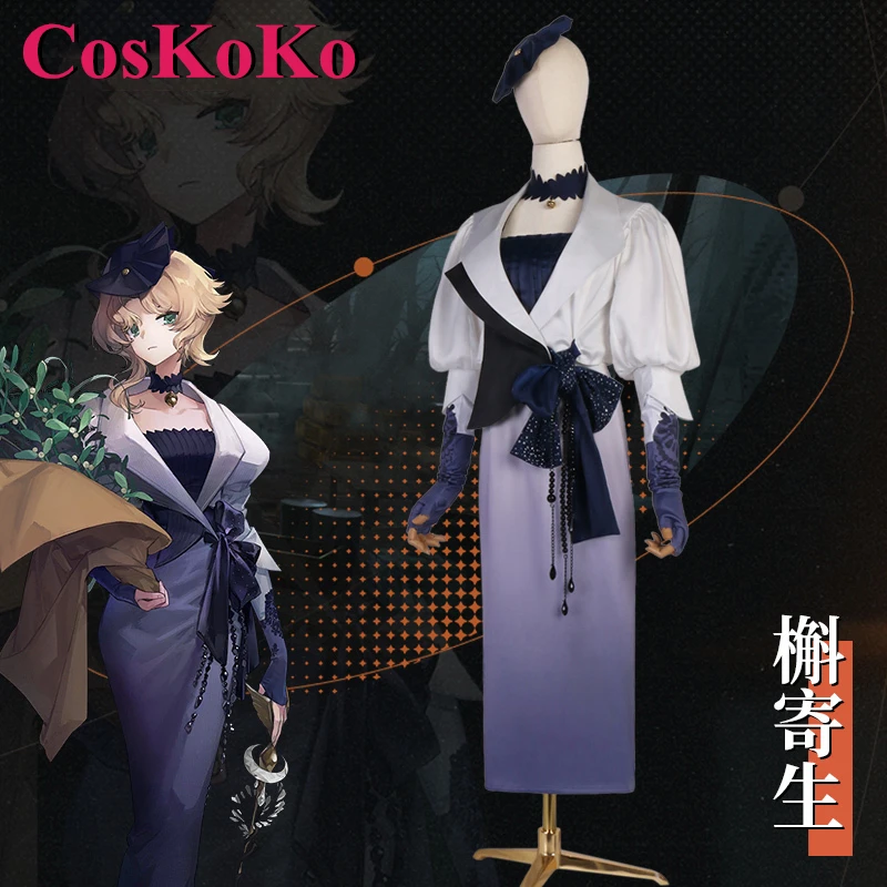 CosKoKo Druvis Ⅲ Cosplay Anime Game Reverse:1999 Costume Sweet Elegant Formal Dress Halloween Party Role Play Clothing XS-XL New