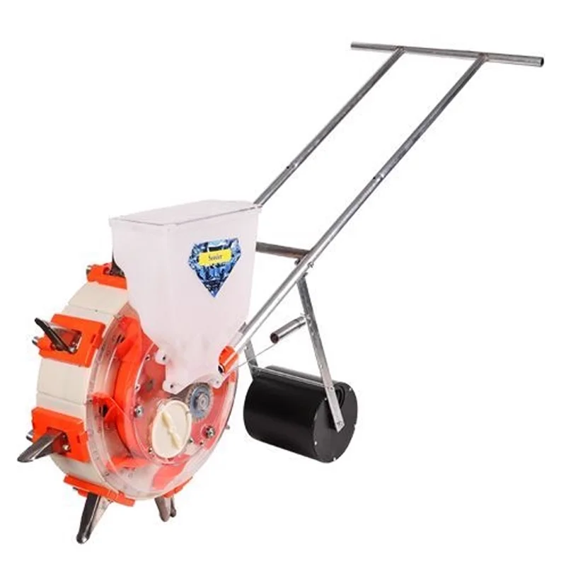 Hand push Seed Planter Peanut Seeder Manual Portable Roller Seeder Lightweight Labor-saving Garden Seeder DIY Easy Planting Tool