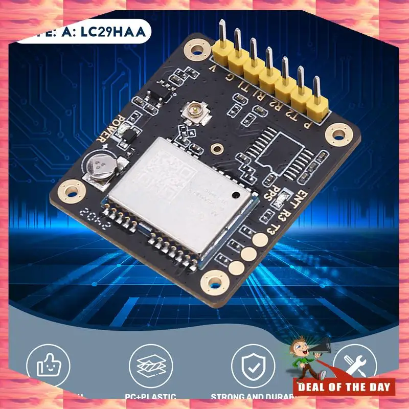 24-Hour Delivery High Precision RTK Base Station Board Quectel LC29H Dual Frequency L1/L5 Positioning Module Output RTCM Data