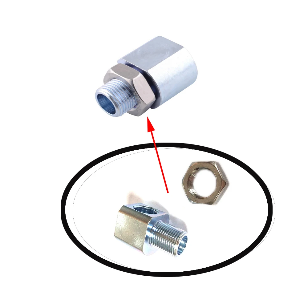 Car Refit Accessories M18*1.5 90 Degree Angle Oxygen Sensor Spacer Adapter Extender Side Hole Connector Wholesale