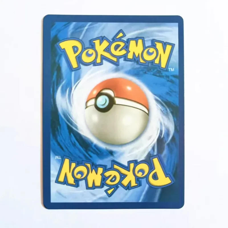 60pcs Pokemon English Version First Generation Card Trainer Energy Card Cartoon Game Anime Collection Cards DIY Gift Toys