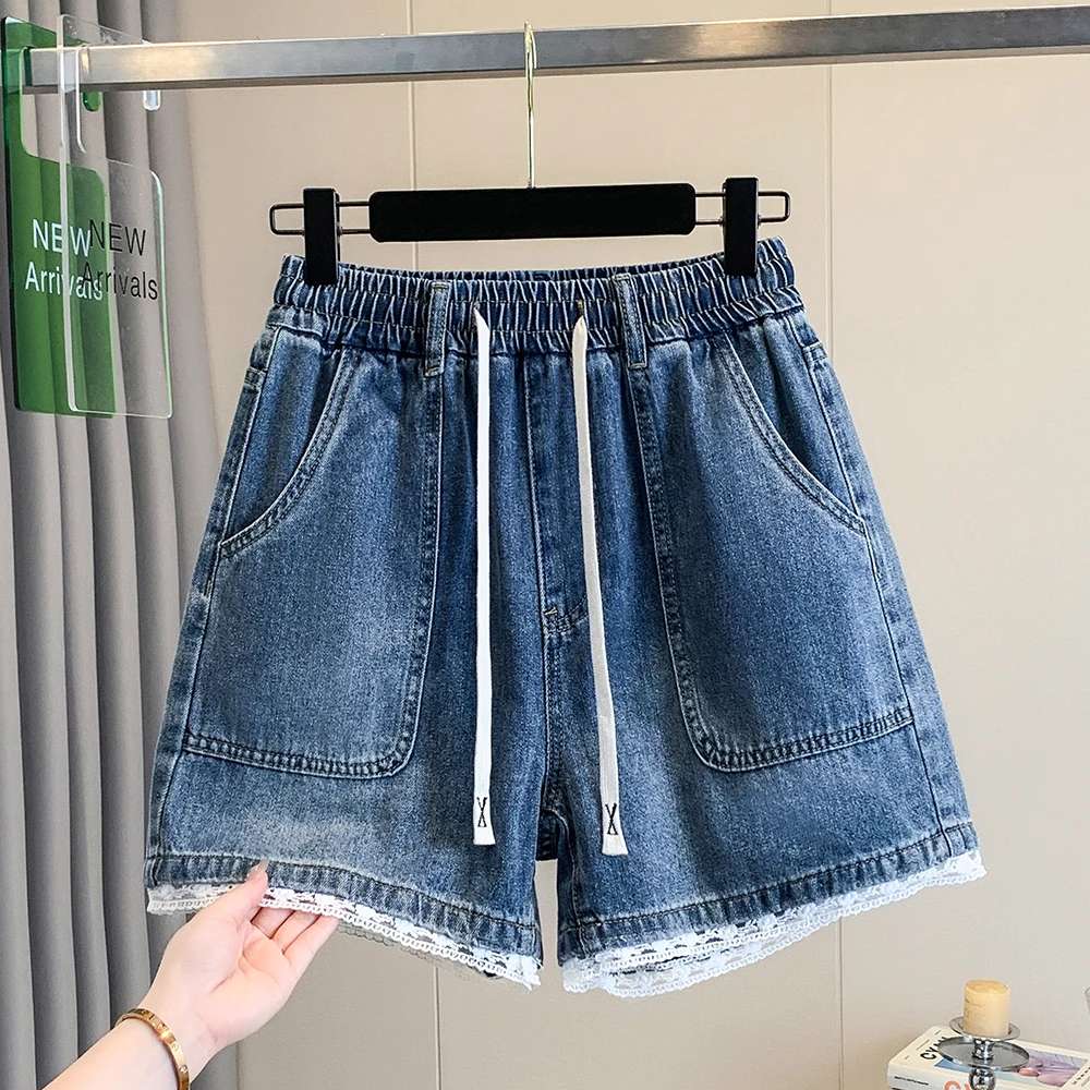 

Ladies Loose Wide Leg Casual Jeans Harlan Pants High Waist Artistic Style Pure Color Summer New Arrival Slimming Effect