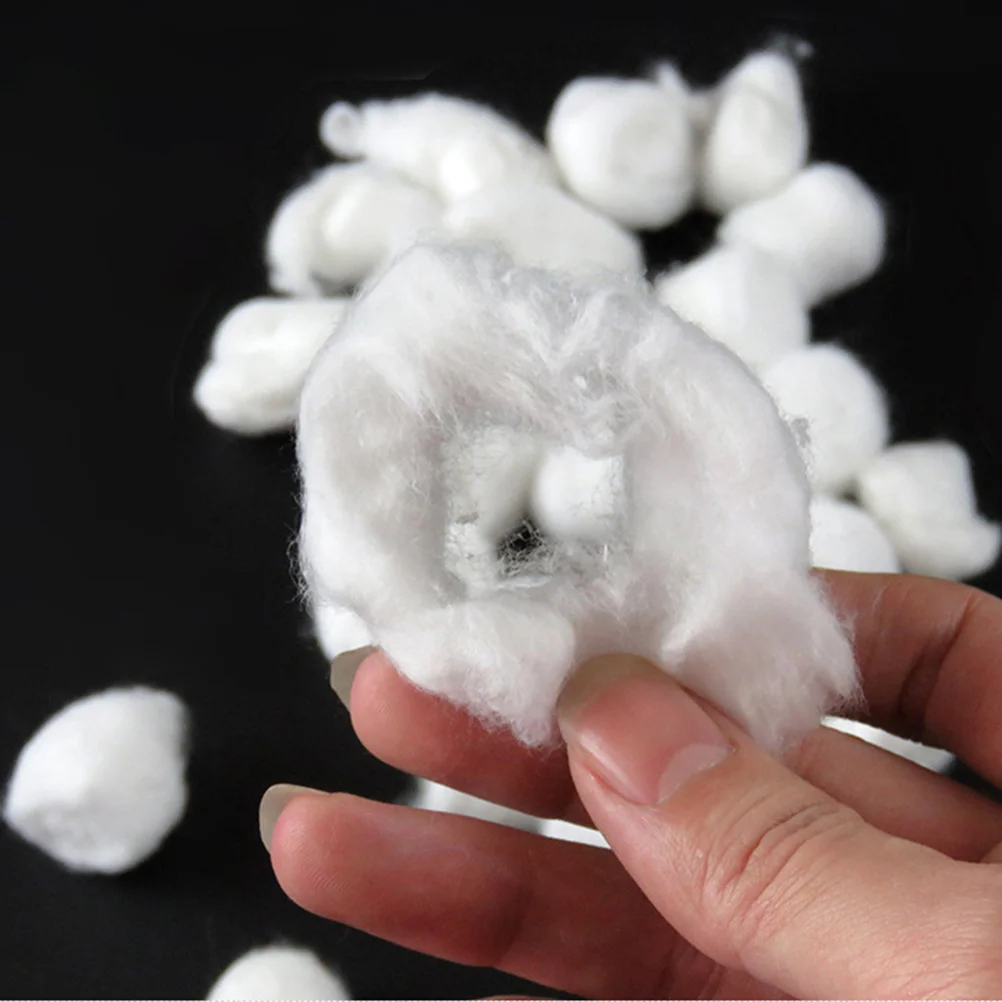 400pcs Makeup Cotton Balls Disposable Cotton Ball for Makeup Removing balls salon cotton ball