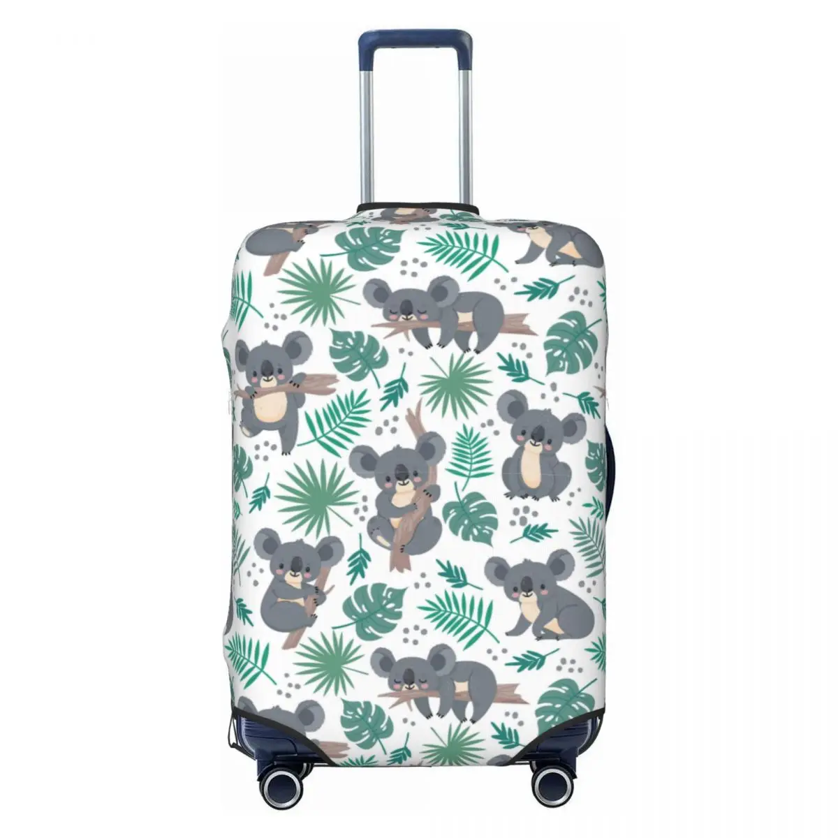 

Cute Australian Bears Koala Travel Luggage Cover Washable Suitcase Cover Protector Fit 18-32 Inch