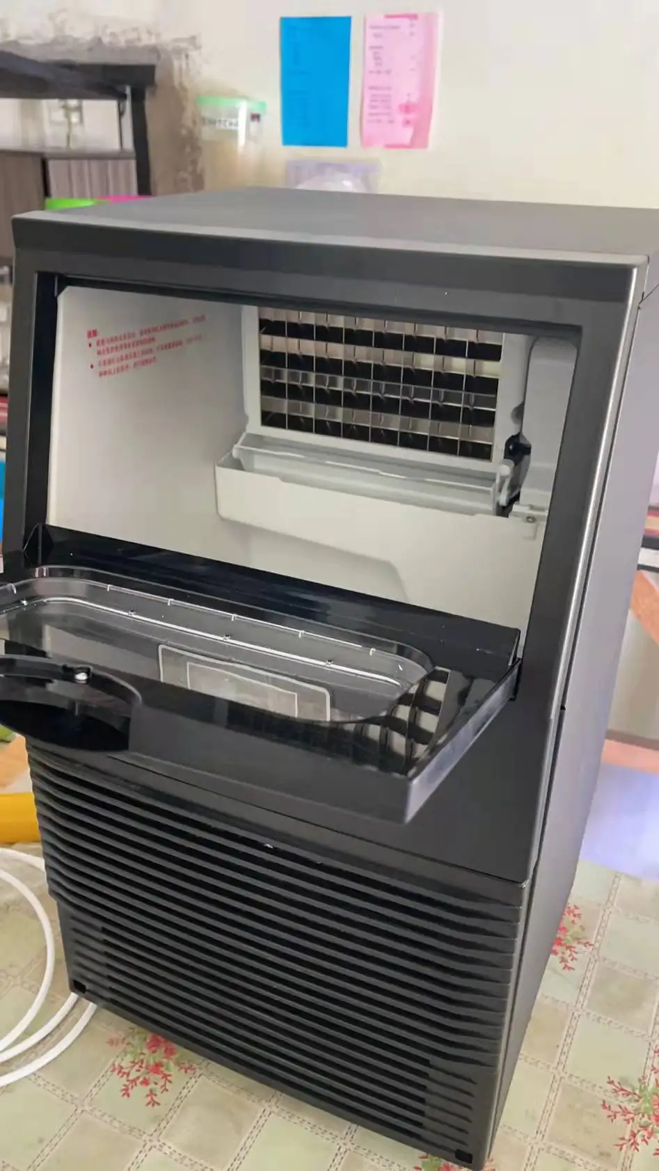 50kg Commercial Ice Maker Making Machine Home Business Block Ice Machine Automatic Ice Cube Machine