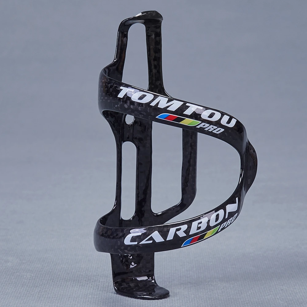 

TOMTOU PRO Carbon Fiber Bicycle Water Bottle Cage Mountain Road Bike Bottle Holder Diameter 72 - 74mm