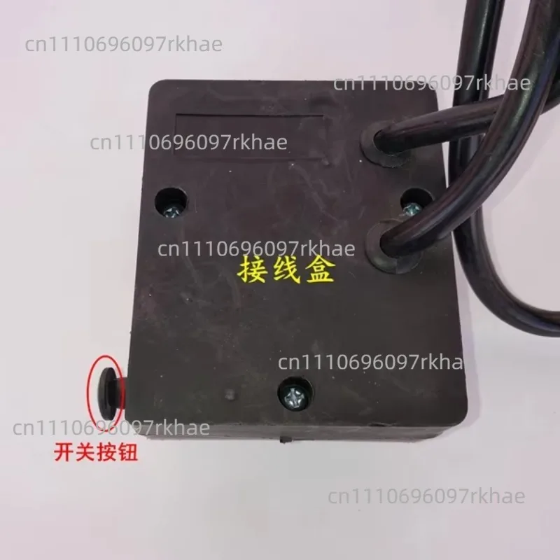 COB-61 Hoist Control Switch 220V Up Down Pendant Handle With Wire Junction Box For Electric Lifting Equipment Small Crane