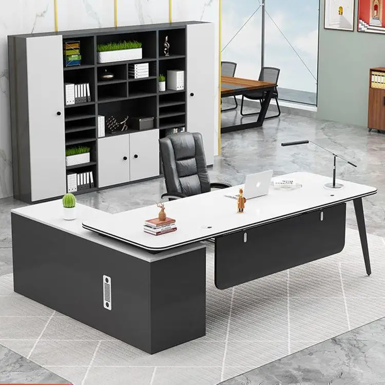 Office Desk Simple Modern Boss Table Light Luxury High-end Manager Table Simple Office Desk Large Desk