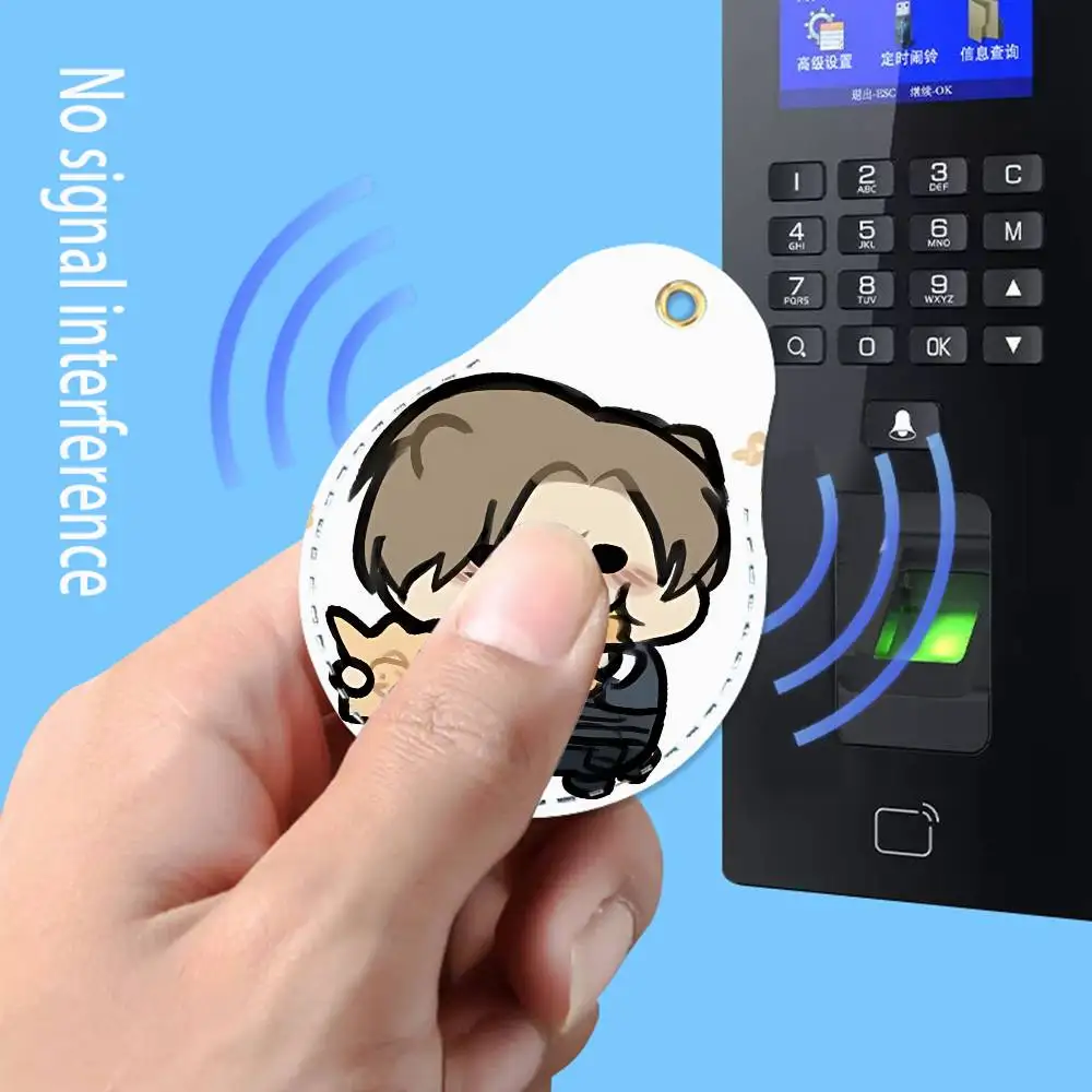 Leon K-Kennedy For AirTag Case Card Sleeve Holder ID Credit Bank Access Keychain For Air Tag Shell