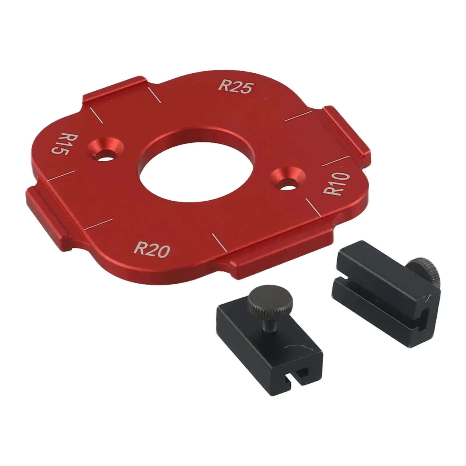Carpentry Projects Corner Radius Routing Guide Rounded Corner Router Sturdy Material Versatile And Portable Clear Scales