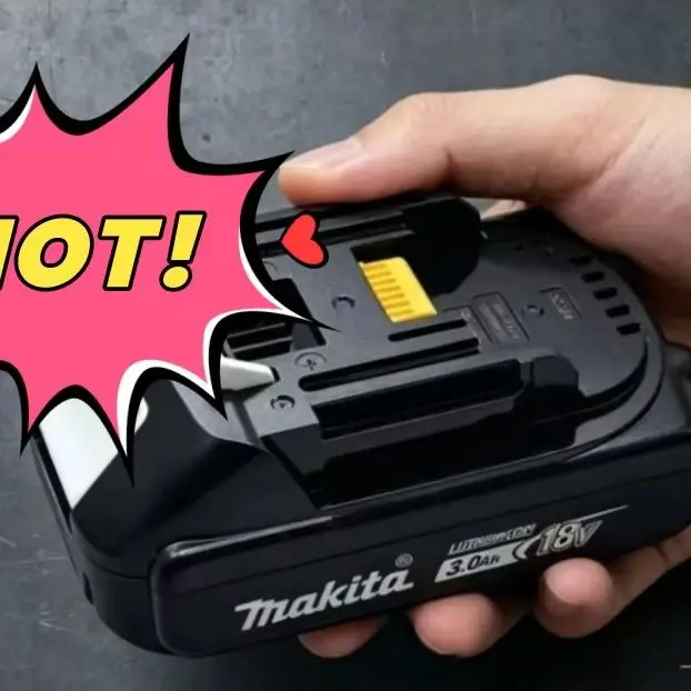 Makita Original 18V 3Ah Lithium-ion Battery for 18V Electric Tools Compatible with BL1850B BL1850 BL1840 BL1860 BL1890 BL1830
