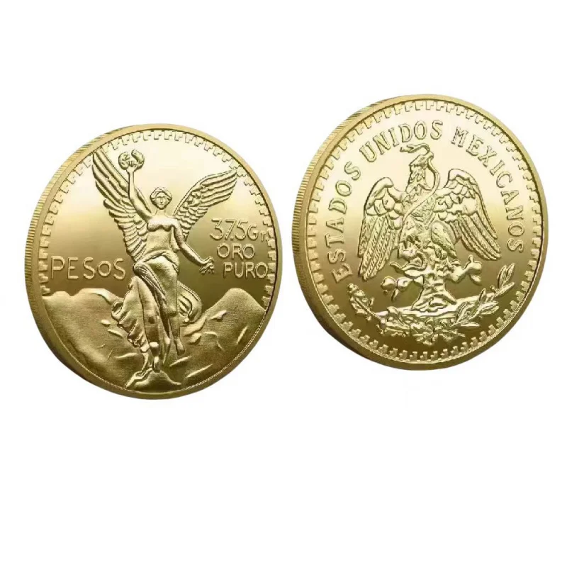 Moneda Conmemorativa de Comercio Exterior: Águila de México, Águila del Océano, Serpiente; Moneda Conmemorativa Metálica; Moneda Conmemorativa Estatua de la Libertad