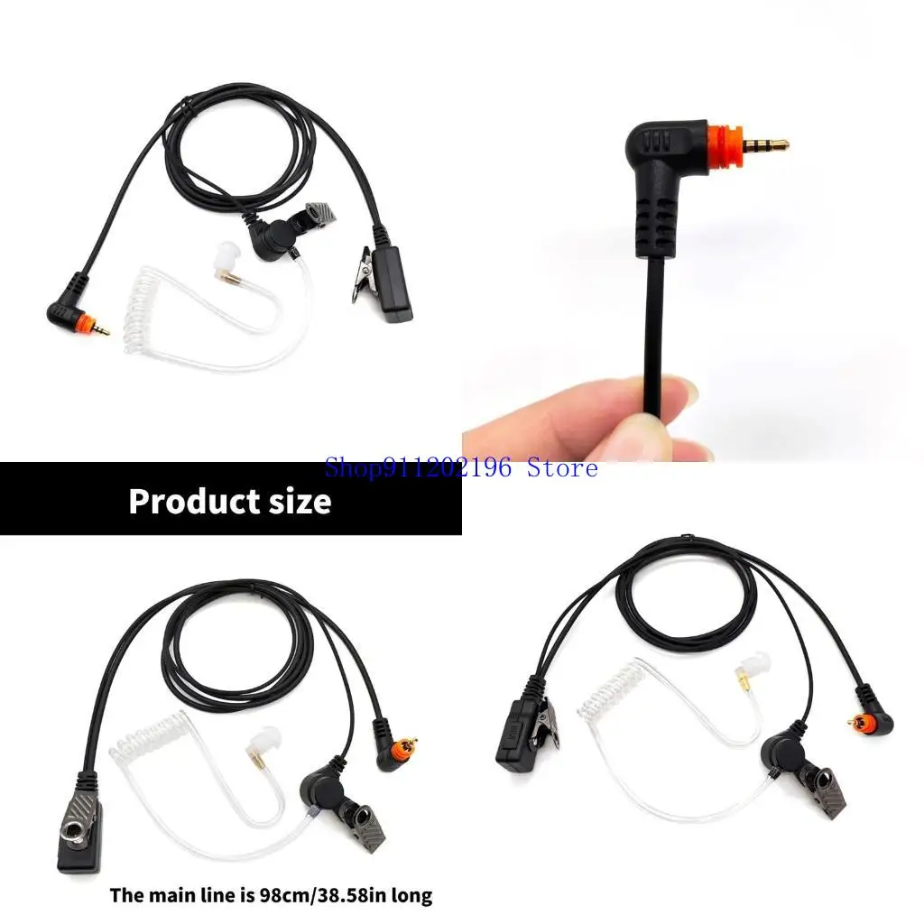 

P82A воздушная акустическая трубка Ушной наушники замены Walkies Talkies гарнитуру для SL1M SL2M SL1K SL2K SL300 SL500