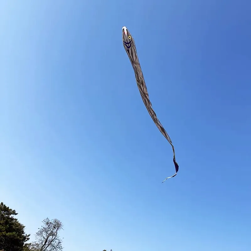 18m Ribbon Fish kite flying dragon kites for adults kite string soft kites parachute kite hairtail kites inflatable kites fabric view 6