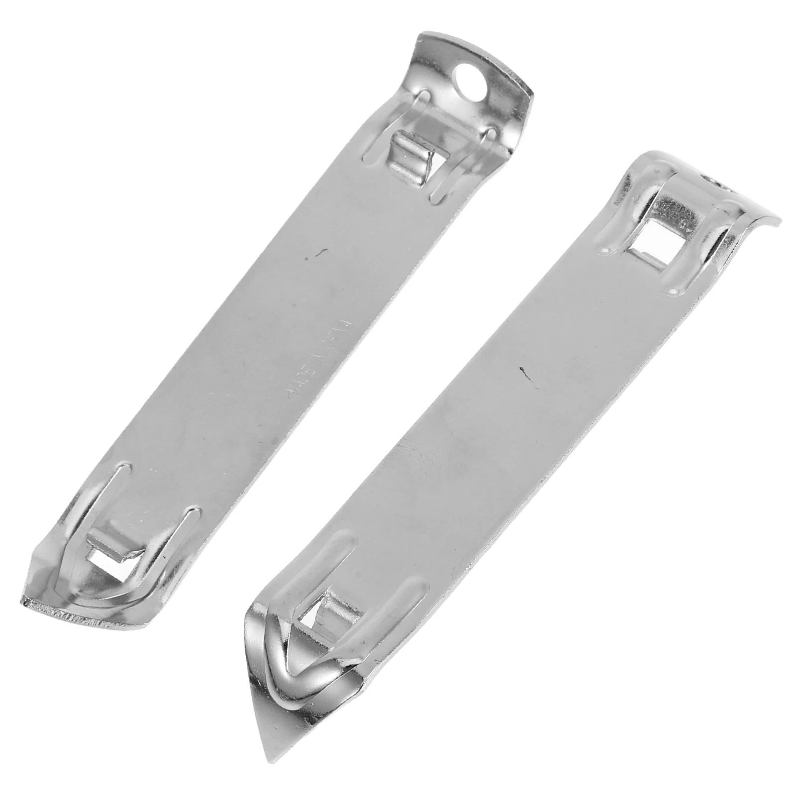 

2pcs Bottle Opener Stainless Steel Compact Vial Decapper Cap Remover Medicine Pharmacy Beer Beverage Travel Outdoor