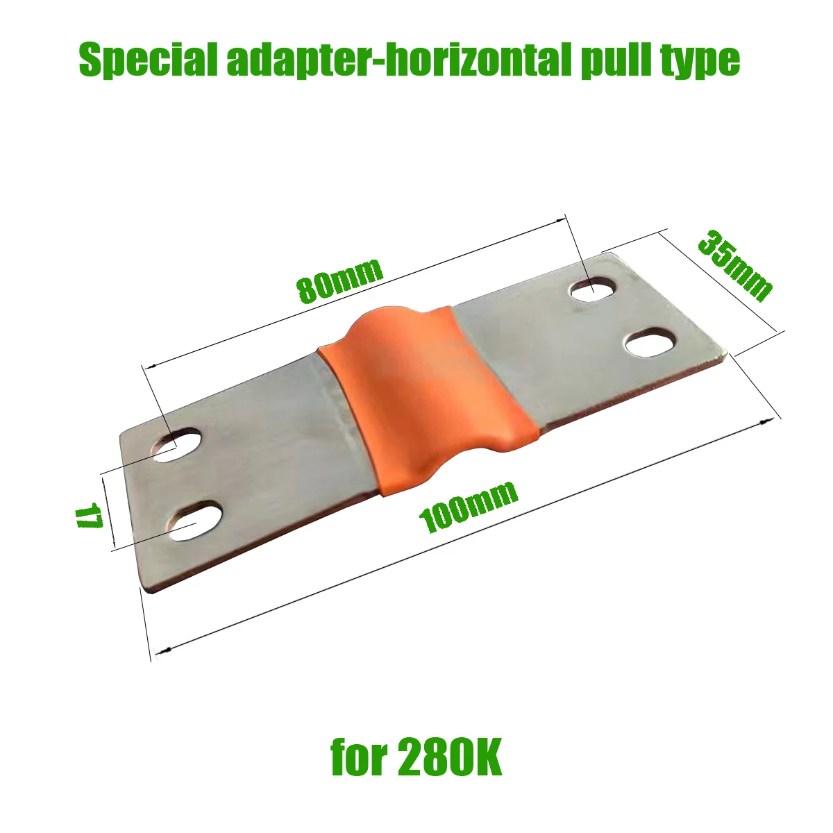 Flexible Busbar Lifepo4 Battery 300A Lithium Straps Clips Stud Connecting Bars Pure Copper Insulation Cap 280K 230AH 310AH 320AH view 5