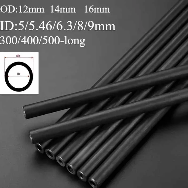 12/14/16mm  Seamless Alloy Steel Tube 9mm Wall High Pressure Hydraulic Explosion Proof Pipe for Machinery Pipeline Barrel Fitti