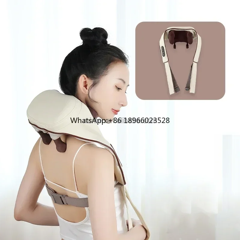 Portable Wireless Back Shoulder and Neck Massager Deep Body Massage Shawl