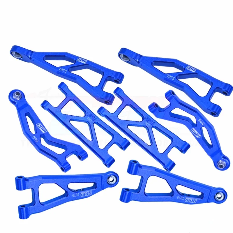 GPM 7075 Aluminum Front Steering Cup+Rear Hub Front/ Rear Swingarm ARA320807 ARA330807 ARA330808 For ARRMA 1/18 Granite Grom