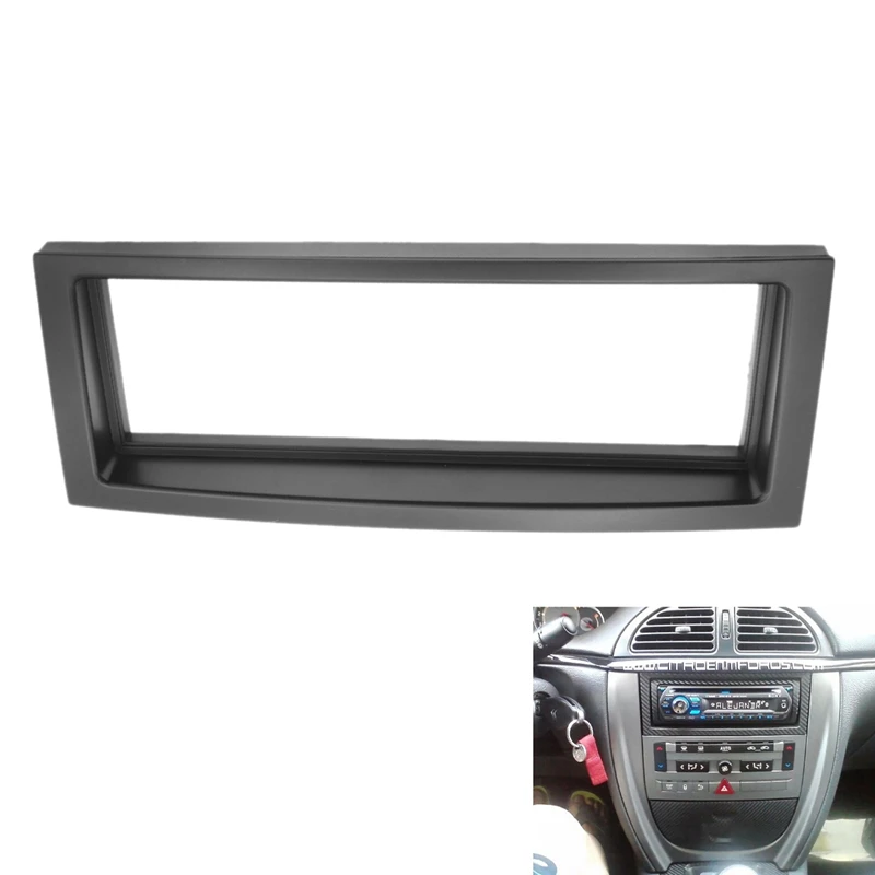 1 DIN Car DVD CD Radio Panel Fascia For CITROEN C5 2004-2008/PEUGEOT (407) 2004-2010, (407) Coupe 2005+ JSTMAX