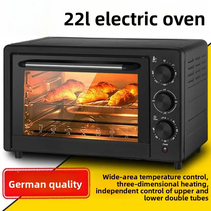 

Oven for Home Use, Large Capacity, Multi-Functional, Timer Electric Oven, Egg Tart, Roast Chicken, Fermentation, Baking Oven Who