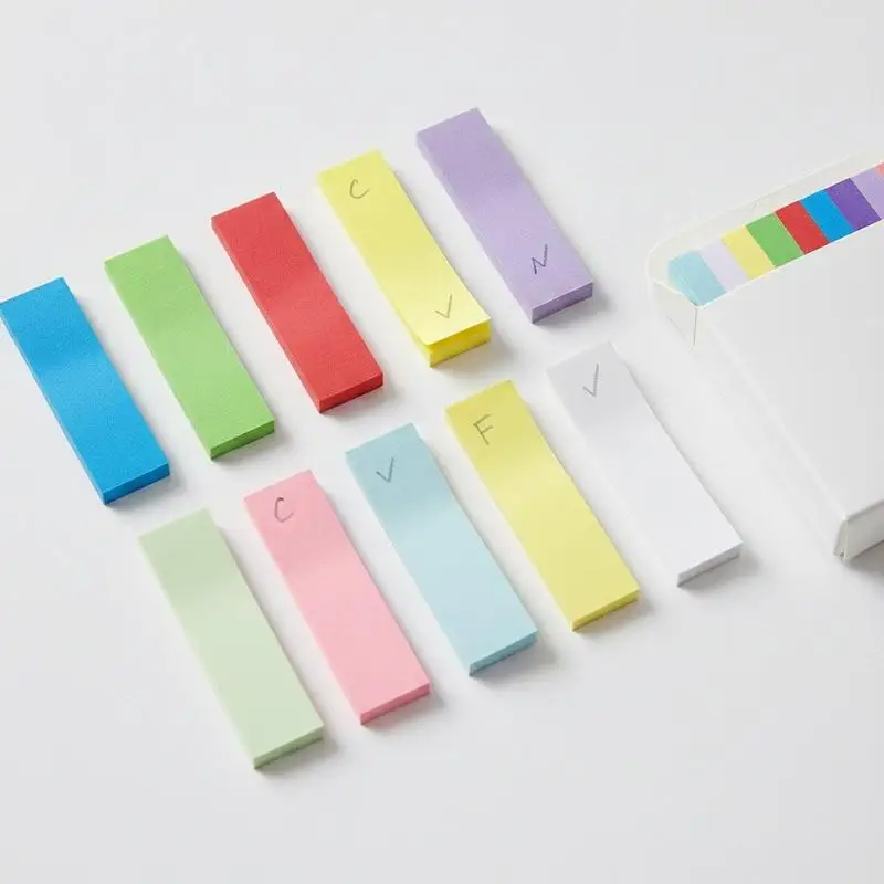 11-color Label Color Stick Sticky Note Mini Marker Reading Classification Writing Sticky Note Paper