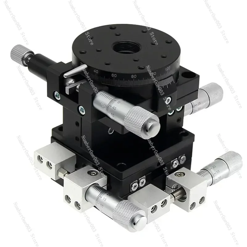 

Axis Diameter 90mm Knob Micrometer Sliding Stage Guide Rail Type Platform Manual Displacement Sliding Table