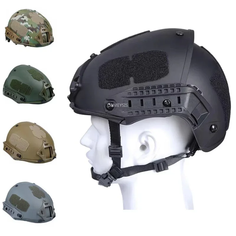 Airsoft Protection Helmets Outdoor Shooting Hunting Tactical Sports Helmet with Soft Inner Pads Paintball Combat Wargame Gear