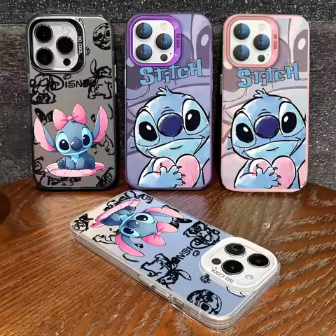 Lovely Stitch Case For Infinix Hot 10 12 20 9 Play 11 20S 10S 8 Smart 7 ITEL S23 A48 P36 TECNO Pova 6 CAMON 30S 15 Spark 20 Pro