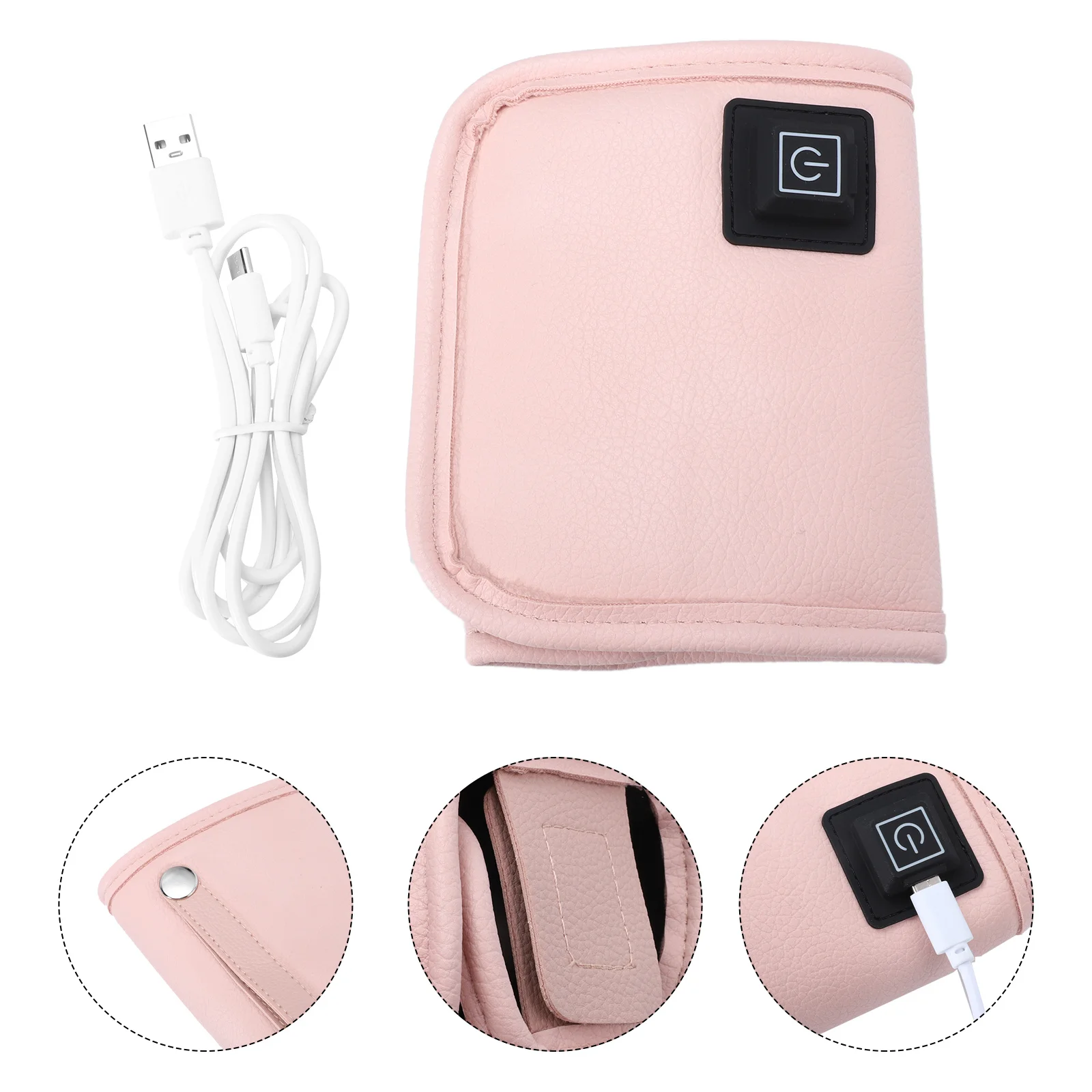 

1Set USB Baby Bottle Warmer Heating Sleeve Practical Milk Warming Cover Portable Infant Feeding Heater Baby Bottle Warmer