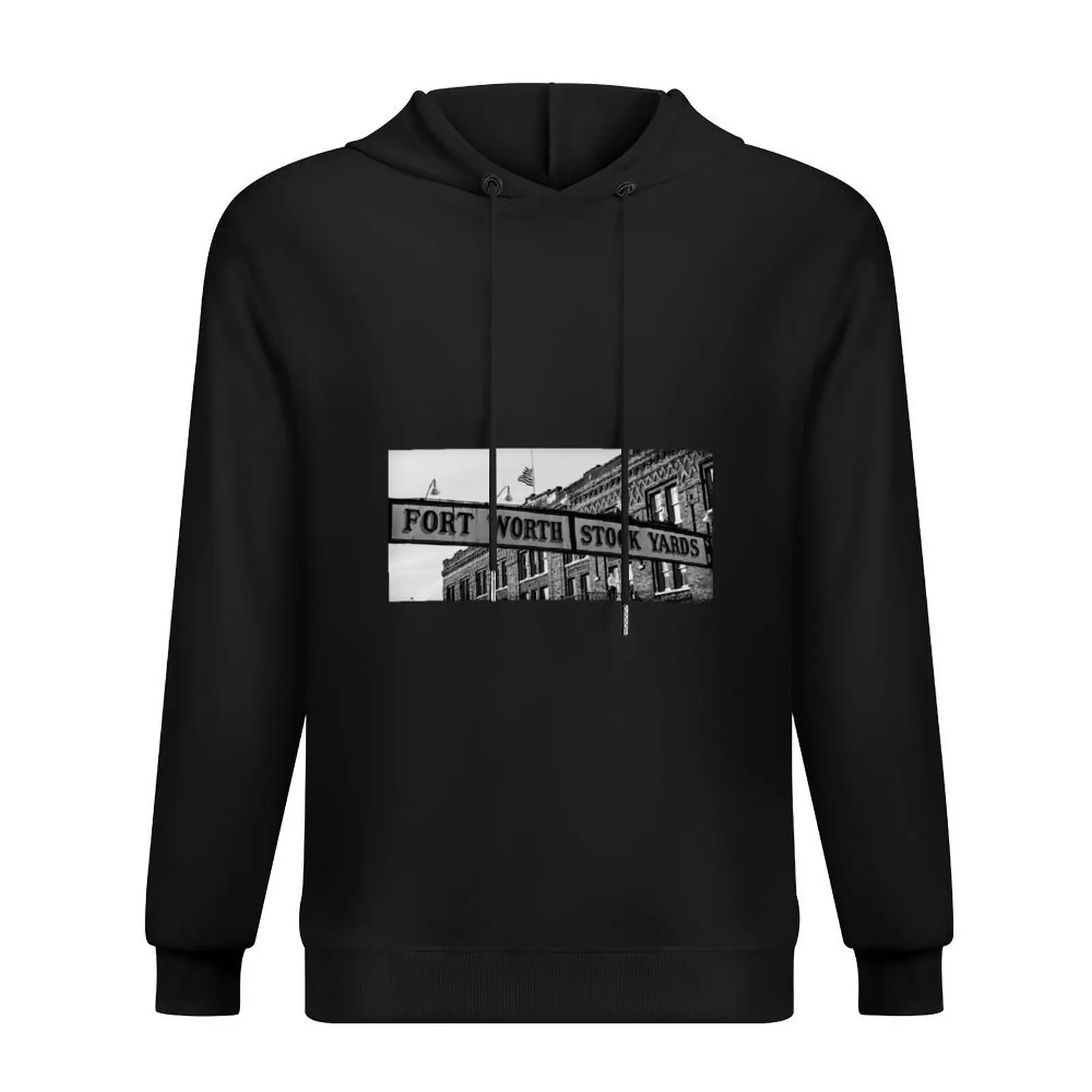 

Fort Worth Stockyards #2 Hoodie men's sweat-shirt men's clothes male clothes graphic hoodie