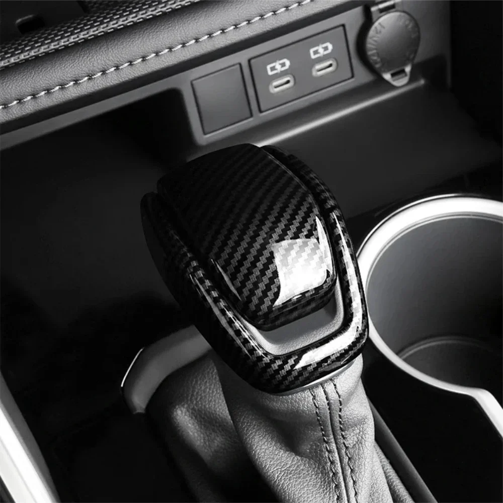 Car Styling For Toyota Rav4 Xa50 Highlander Kluger Xu 70 Harrier Venza Xu80 Century Crown Gear Shift Knob Head 3d Stickers Adorn