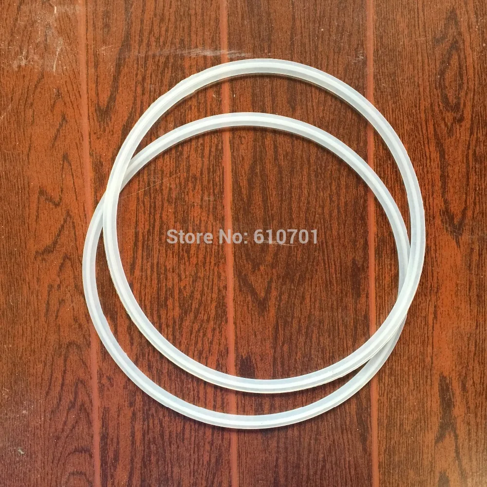 4" 4.5" 5" 6" 8" 102/108/114/133/159/219/305-119/130/145/183/233/319mm Silicon Gasket Fits Sanitary Tri Clamp Type Ferrule Pipe