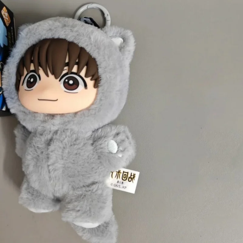 2025 جديد في المخزون Jujutsu Kaisen الموسم 2 القط بارك حفلة جوجو ساتورو صندوق أعمى أفخم دمية حقيبة قلادة نموذج جمع صندوق أعمى