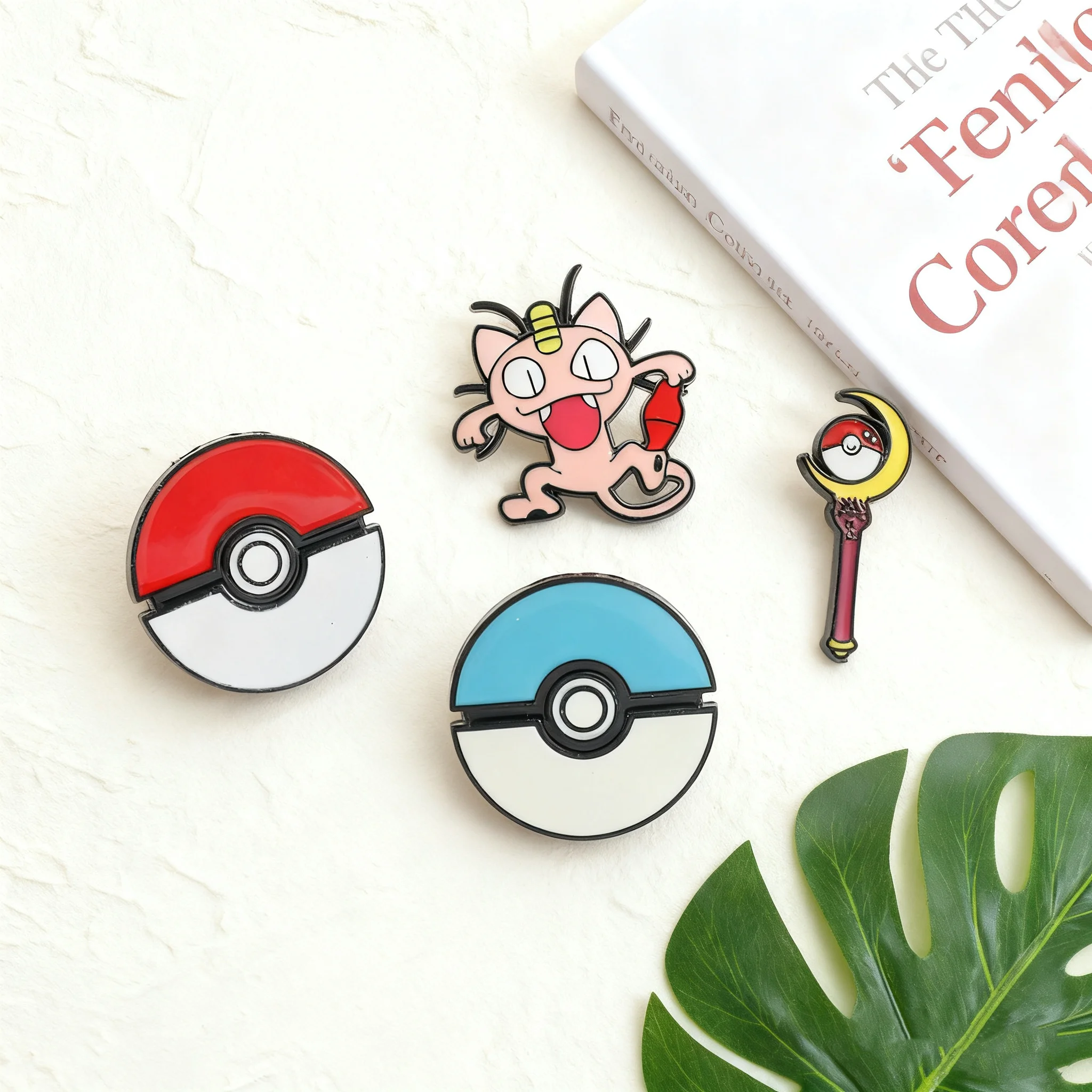 

Anime Funny Cartoon Character Brooch Creative Enamel Pin Metal Badge Clothes Decorative Jewelry Gift for Friends