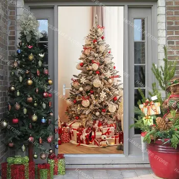 12 best sales Adesivos de porta de Natal - №3