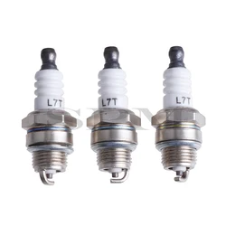 3pcs L7T Spark Plug For Gasoline Chainsaw and Brush Cutter motosierra gasolina Chainsaws Spare Parts Garden Tools