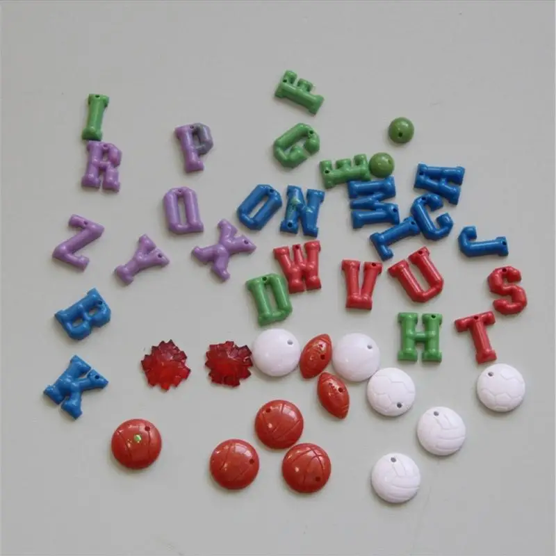  Versatile Sports Theme Letter Mold Resin Tool For DIY Necklaces And Bracelets